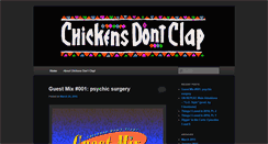 Desktop Screenshot of chickensdontclap.net